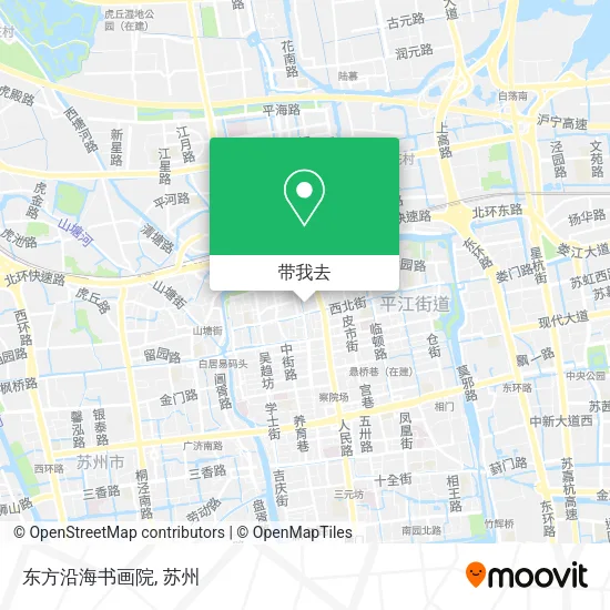 东方沿海书画院地图