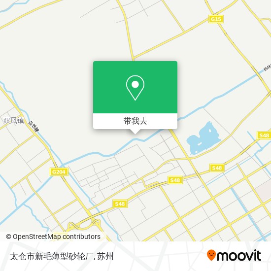 太仓市新毛薄型砂轮厂地图