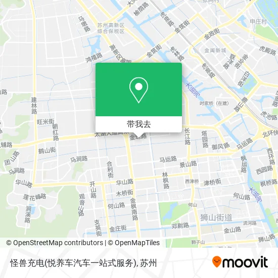 怪兽充电(悦养车汽车一站式服务)地图
