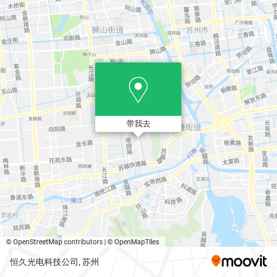恒久光电科技公司地图