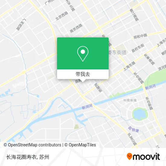 长海花圈寿衣地图