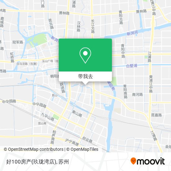 好100房产(玖珑湾店)地图