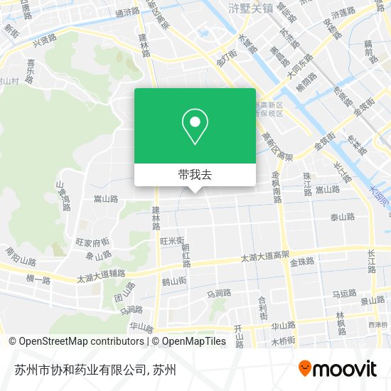 苏州市协和药业有限公司地图