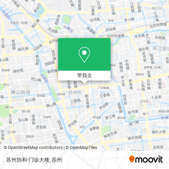 苏州协和-门诊大楼地图