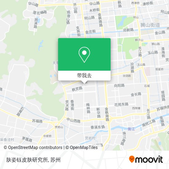 肤姿钰皮肤研究所地图