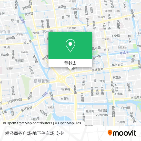 桐泾商务广场-地下停车场地图