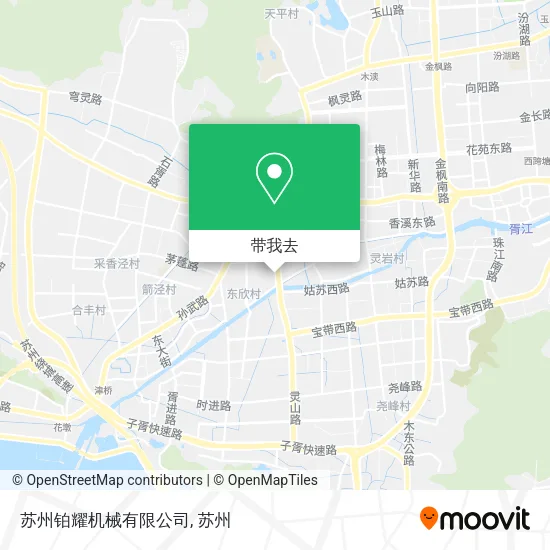 苏州铂耀机械有限公司地图