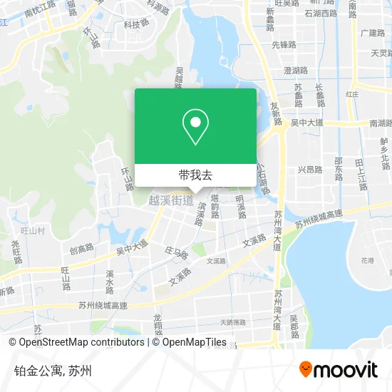铂金公寓地图