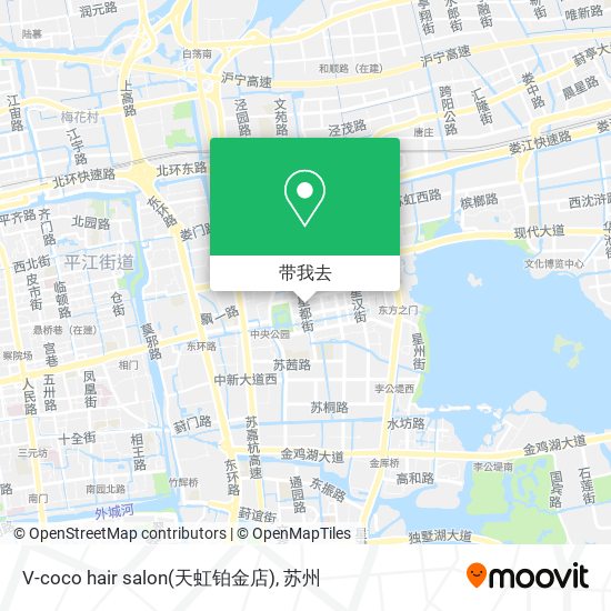 V-coco hair salon(天虹铂金店)地图