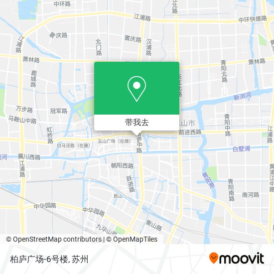 柏庐广场-6号楼地图
