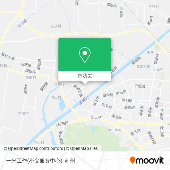 一米工作(小义服务中心)地图