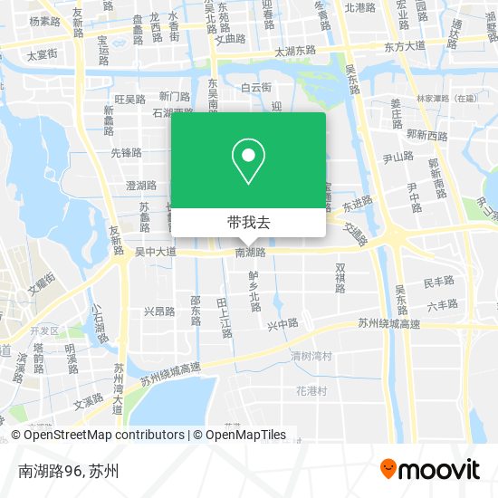 南湖路96地图