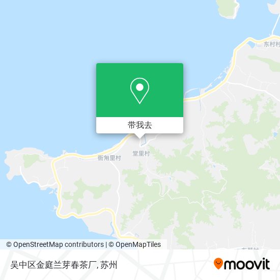 吴中区金庭兰芽春茶厂地图