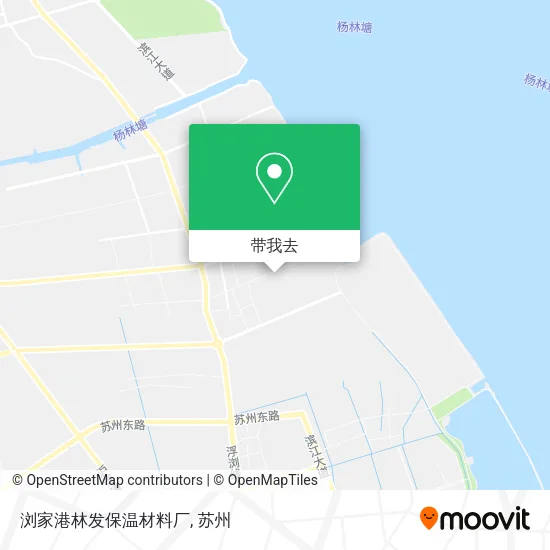 浏家港林发保温材料厂地图