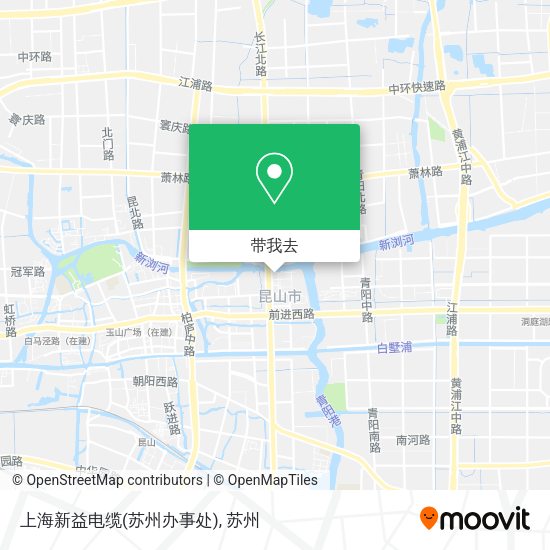 上海新益电缆(苏州办事处)地图