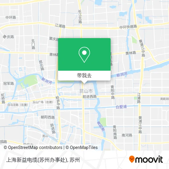上海新益电缆(苏州办事处)地图