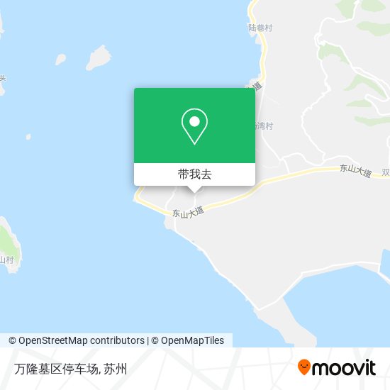 万隆墓区停车场地图