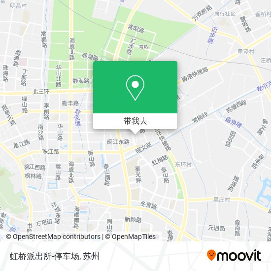 虹桥派出所-停车场地图