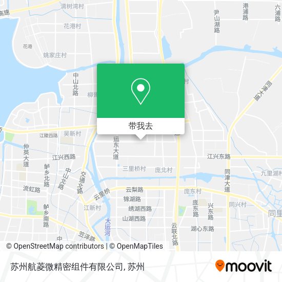 苏州航菱微精密组件有限公司地图