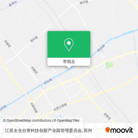 江苏太仓台资科技创新产业园管理委员会地图