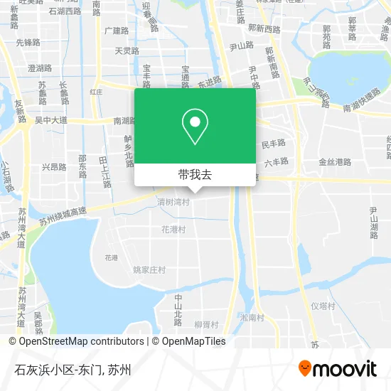 石灰浜小区-东门地图