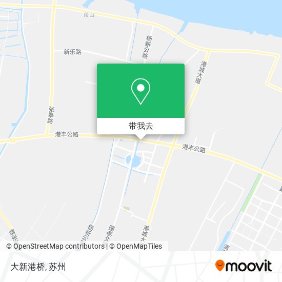 大新港桥地图