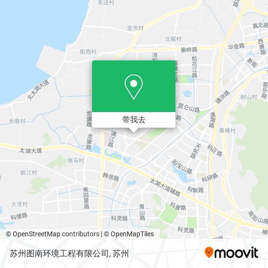 苏州图南环境工程有限公司地图