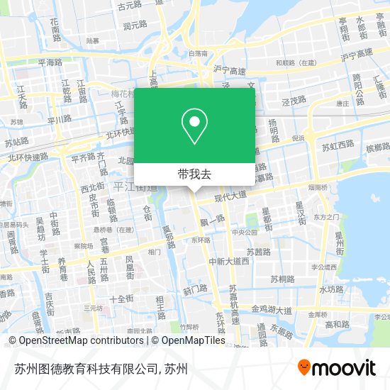 苏州图德教育科技有限公司地图
