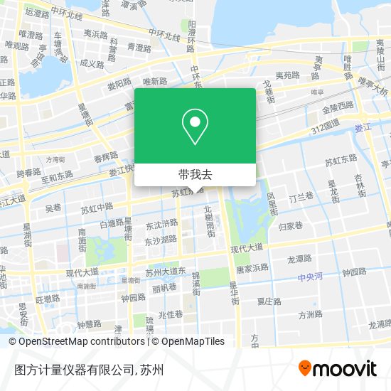 图方计量仪器有限公司地图