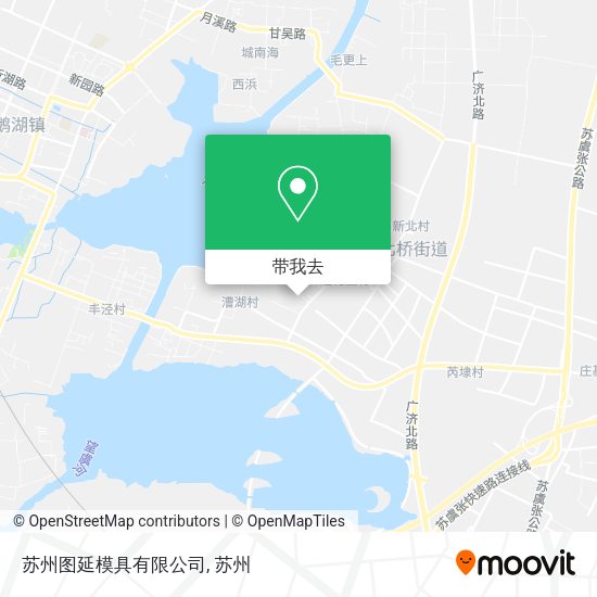 苏州图延模具有限公司地图