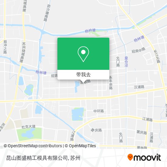 昆山图盛精工模具有限公司地图