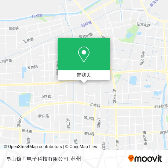 昆山镀耳电子科技有限公司地图