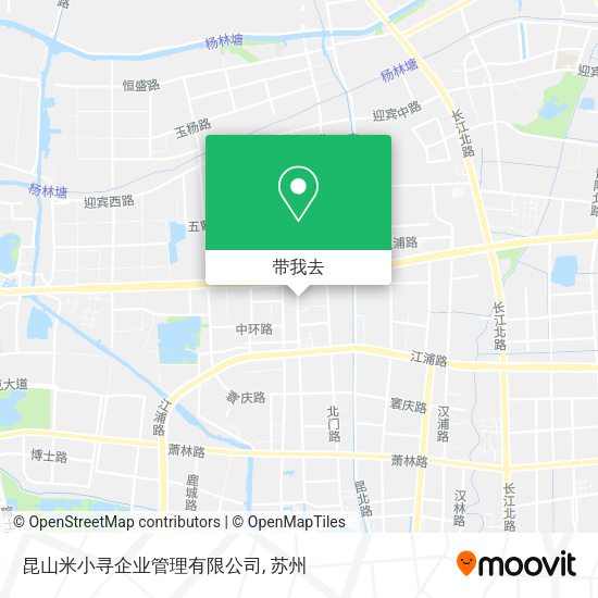 昆山米小寻企业管理有限公司地图