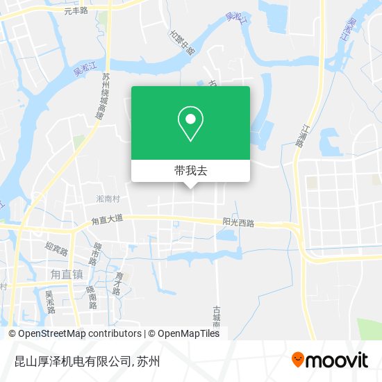 昆山厚泽机电有限公司地图