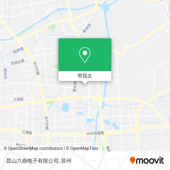 昆山六鼎电子有限公司地图