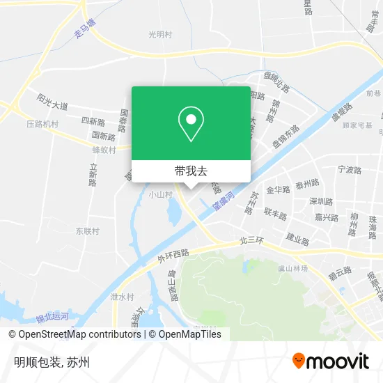 明顺包装地图