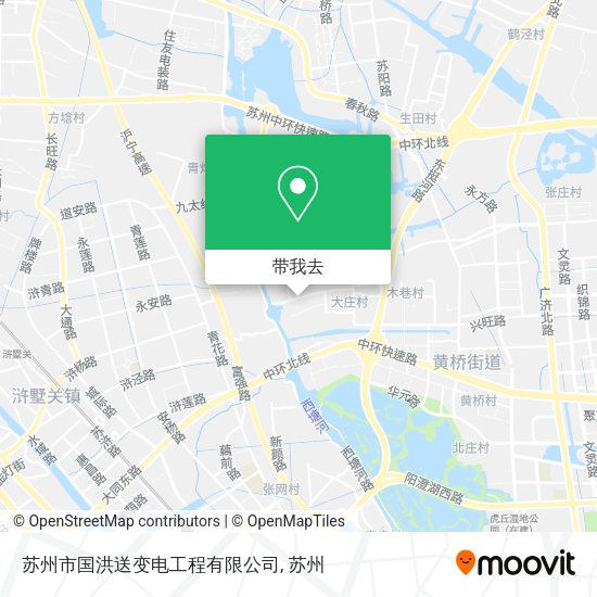 苏州市国洪送变电工程有限公司地图