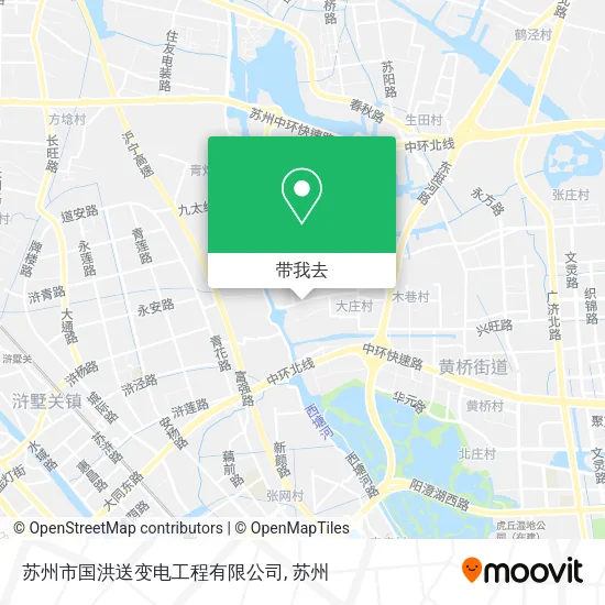 苏州市国洪送变电工程有限公司地图