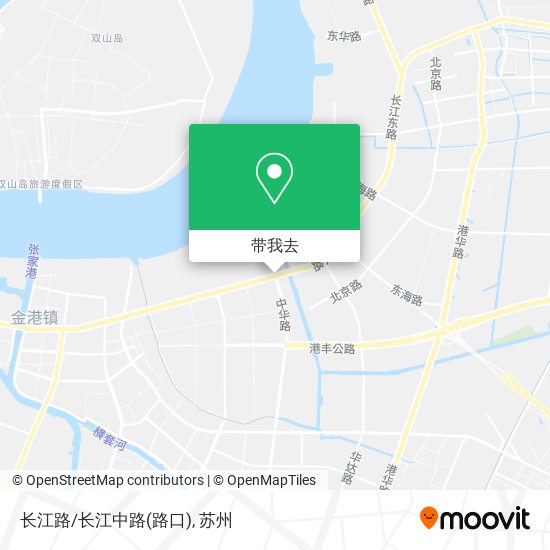 长江路/长江中路(路口)地图