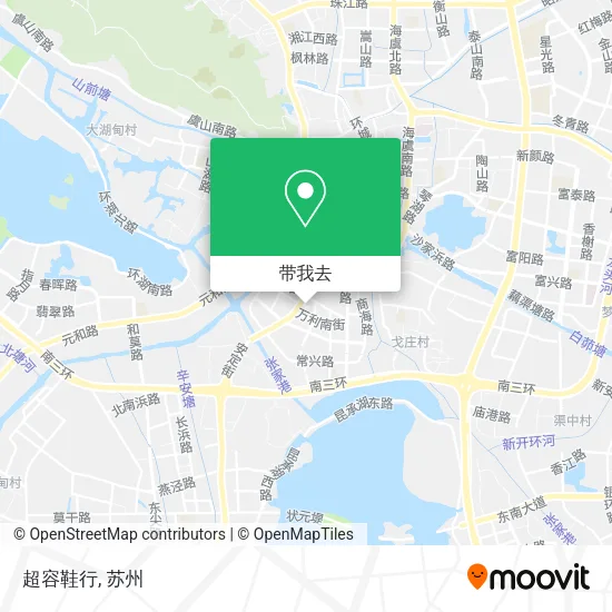 超容鞋行地图