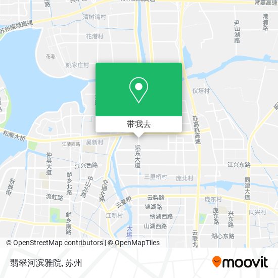 翡翠河滨雅院地图