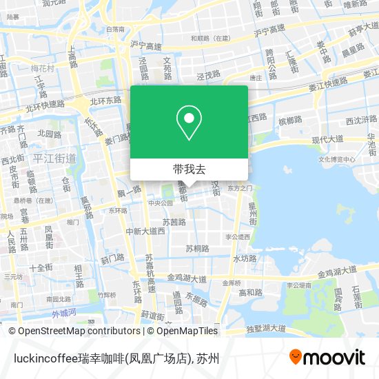 luckincoffee瑞幸咖啡(凤凰广场店)地图