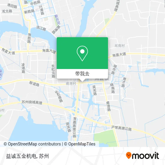 益诚五金机电地图