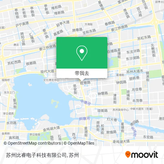 苏州比睿电子科技有限公司地图