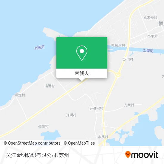 吴江金明纺织有限公司地图