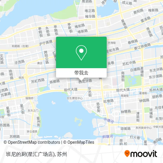 班尼的厨(星汇广场店)地图
