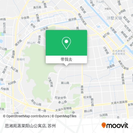 思湘苑蒸菜阳山公寓店地图