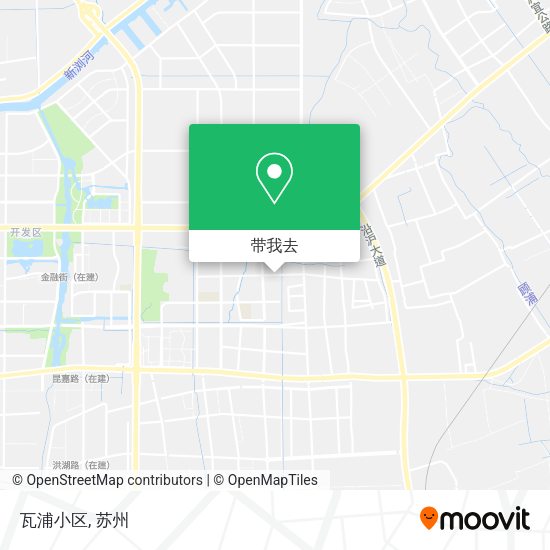 瓦浦小区地图