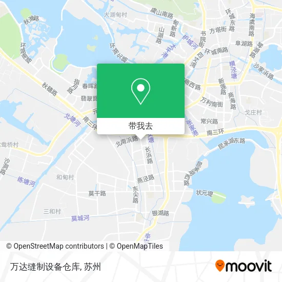 万达缝制设备仓库地图