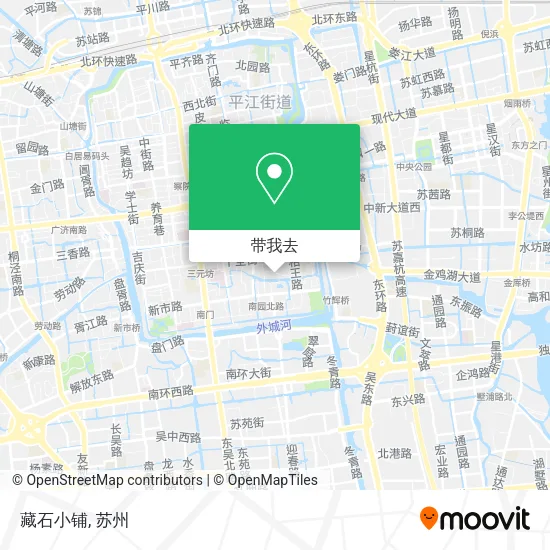 藏石小铺地图